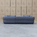 The Aspen Curved RHF Chaise Lounge - Charcoal available to purchase from Warehouse Furniture Clearance at our next sale event.