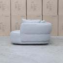 The Aspen Curved RHF Chaise Lounge - Cloud available to purchase from Warehouse Furniture Clearance at our next sale event.