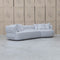 The Aspen Curved RHF Chaise Lounge - Cloud available to purchase from Warehouse Furniture Clearance at our next sale event.