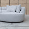 The Aspen Curved RHF Chaise Lounge - Cloud available to purchase from Warehouse Furniture Clearance at our next sale event.