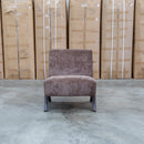 The Audrey Accent Chair - Chocolate available to purchase from Warehouse Furniture Clearance at our next sale event.