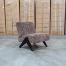 The Audrey Accent Chair - Chocolate available to purchase from Warehouse Furniture Clearance at our next sale event.