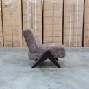 The Audrey Accent Chair - Chocolate available to purchase from Warehouse Furniture Clearance at our next sale event.