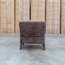 The Audrey Accent Chair - Chocolate available to purchase from Warehouse Furniture Clearance at our next sale event.