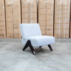 The Audrey Accent Chair - Silver available to purchase from Warehouse Furniture Clearance at our next sale event.