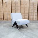 The Audrey Accent Chair - Silver available to purchase from Warehouse Furniture Clearance at our next sale event.