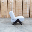 The Audrey Accent Chair - Silver available to purchase from Warehouse Furniture Clearance at our next sale event.