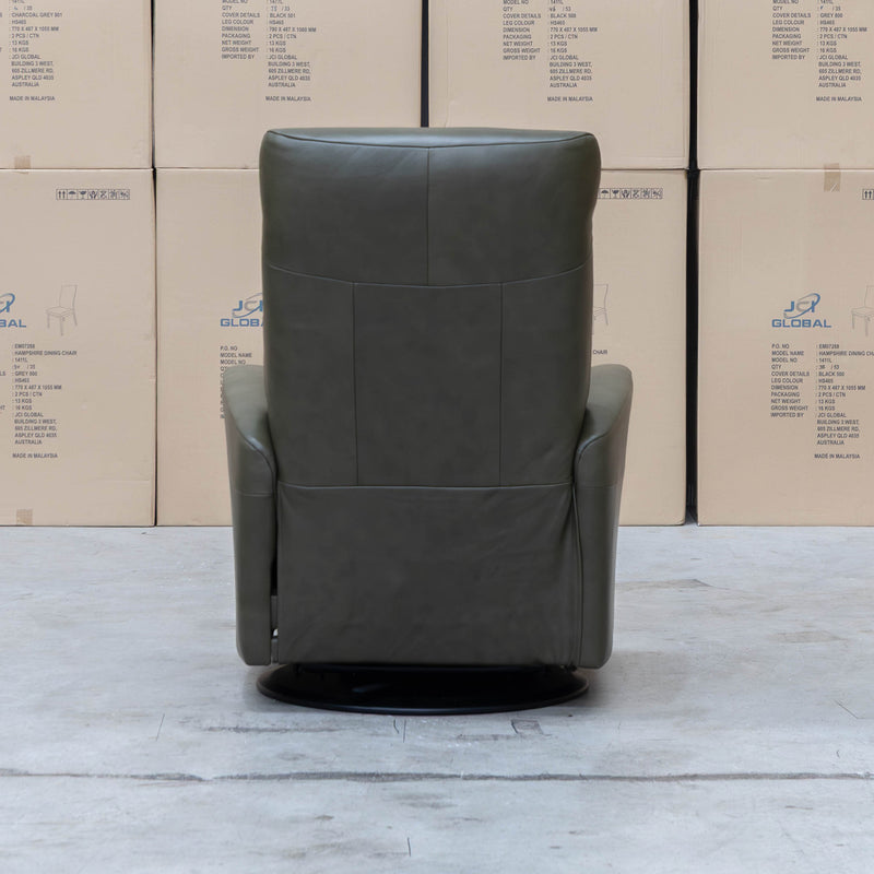 The La-Z-Boy Nova Large Plus Rocker Recliner Swivel Chair - Aurora Olive available to purchase from Warehouse Furniture Clearance at our next sale event.