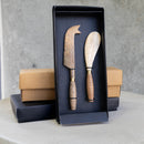 Ribbed Wooden Pate & Cheese Knife   - Natural - BA06 - Available In-Store Only - Warehouse Furniture Clearance