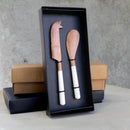 Marble Pate & Cheese Knife  - White/Natural - BA14 - Available In-Store Only - Warehouse Furniture Clearance