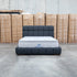 The Bailey King Upholstered Bed - Charcoal