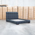 The Bailey King Upholstered Bed - Charcoal