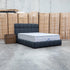 The Bailey King Upholstered Bed - Charcoal