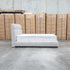 The Bailey Queen Upholstered Bed - Oat White
