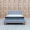 The Bailey Queen Upholstered Bed - Grey available to purchase from Warehouse Furniture Clearance at our next sale event.