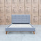 The Bailey Queen Upholstered Bed - Grey available to purchase from Warehouse Furniture Clearance at our next sale event.