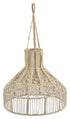 The Ballina Macrame Round Pendant Light - Cream - IP01 - Available In-Store Only