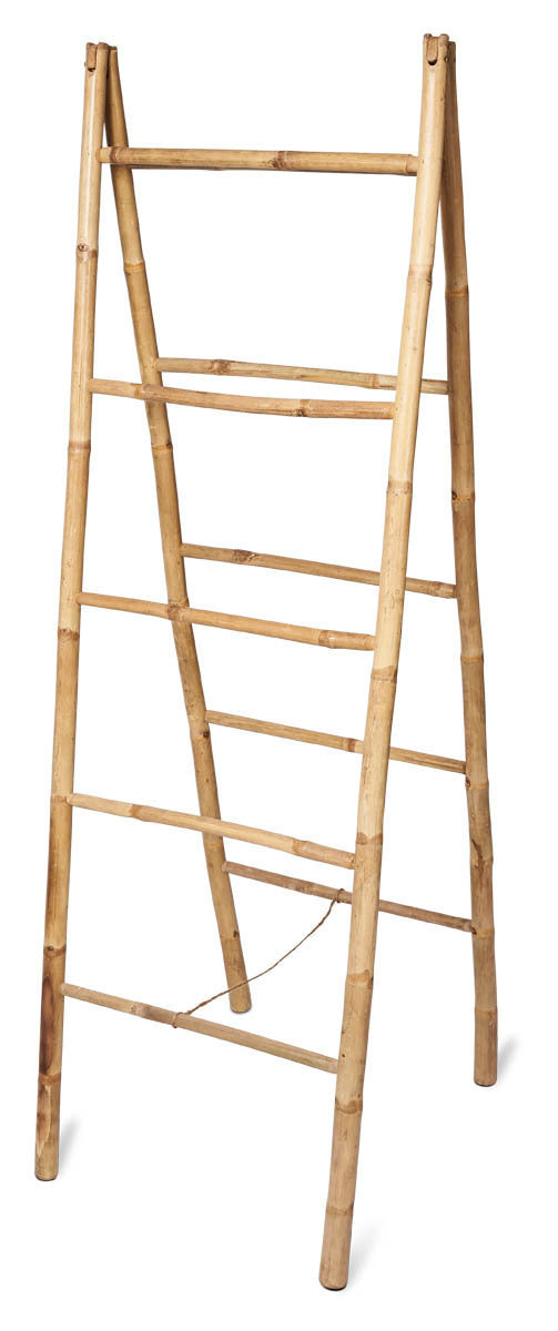 The Bamboo 5 Step Ladder - Natural - KL12 - Available In-Store Only available to purchase from Warehouse Furniture Clearance at our next sale event.