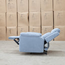 The Bari Single Recliner - Smoke available to purchase from Warehouse Furniture Clearance at our next sale event.