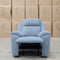 The Bari Single Recliner - Smoke available to purchase from Warehouse Furniture Clearance at our next sale event.