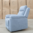 The Bari Single Recliner - Smoke available to purchase from Warehouse Furniture Clearance at our next sale event.