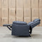 The Bari Single Recliner - Charcoal available to purchase from Warehouse Furniture Clearance at our next sale event.