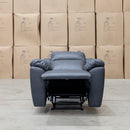 The Bari Single Recliner - Charcoal available to purchase from Warehouse Furniture Clearance at our next sale event.