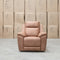 The Bari Single Recliner - Tan available to purchase from Warehouse Furniture Clearance at our next sale event.