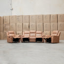 The Bari Single Recliner - Tan available to purchase from Warehouse Furniture Clearance at our next sale event.
