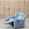 The Bari Three Seat Recliner Lounge - Smoke available to purchase from Warehouse Furniture Clearance at our next sale event.