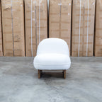 The Baxter Accent Chair - Ivory available to purchase from Warehouse Furniture Clearance at our next sale event.