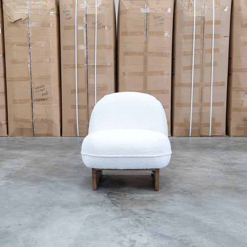 The Baxter Accent Chair - Ivory available to purchase from Warehouse Furniture Clearance at our next sale event.