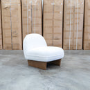 The Baxter Accent Chair - Ivory available to purchase from Warehouse Furniture Clearance at our next sale event.