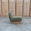The Baxter Accent Chair - Olive available to purchase from Warehouse Furniture Clearance at our next sale event.