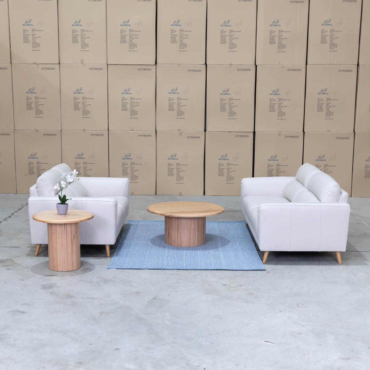 The Bayliss Esplanade 200 x 300cm Rug - Blue available to purchase from Warehouse Furniture Clearance at our next sale event.