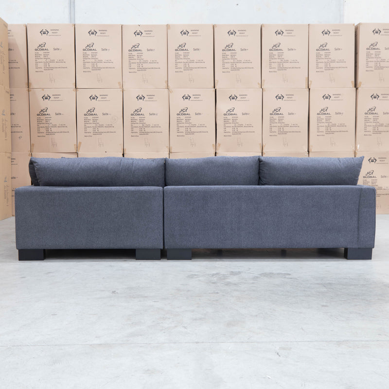 The Delta Deep Seated Corner Lounge - Graphite - Available After 15th November available to purchase from Warehouse Furniture Clearance at our next sale event.