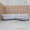 The Delta Deep Seated Corner Lounge - Silver available to purchase from Warehouse Furniture Clearance at our next sale event.