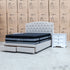 The Emily Double Fabric Storage Bed – Oat White