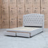 The Emily Double Fabric Storage Bed – Oat White