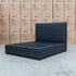 The Hayman Gas Lift & Drawer Storage King Bed - Charcoal