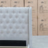 The Amie Queen Fabric Storage Bed – Oat White