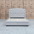The Emily Double Fabric Storage Bed – Oat White