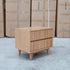 The Urban Two Drawer Australian Messmate Hardwood Bedside