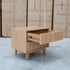 The Urban Two Drawer Australian Messmate Hardwood Bedside