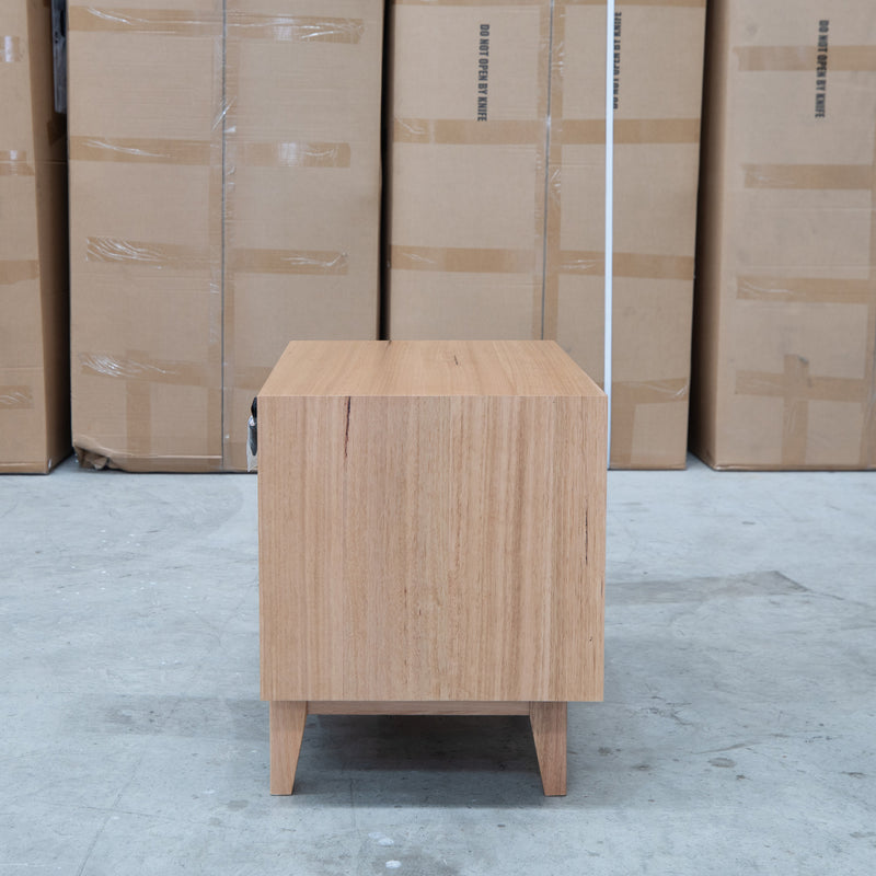 The Urban Two Drawer Australian Messmate Hardwood Bedside