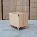 The Dayton Two Drawer Messmate Bedside available to purchase from Warehouse Furniture Clearance at our next sale event.