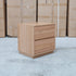 The Lana Two Drawer Australian Messmate Hardwood Bedside