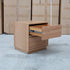 The Lana Two Drawer Australian Messmate Hardwood Bedside