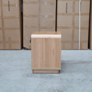 The Southport Two Drawer Messmate Bedside available to purchase from Warehouse Furniture Clearance at our next sale event.