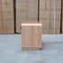 The Southport Two Drawer Australian Messmate Hardwood Bedside - Natural
